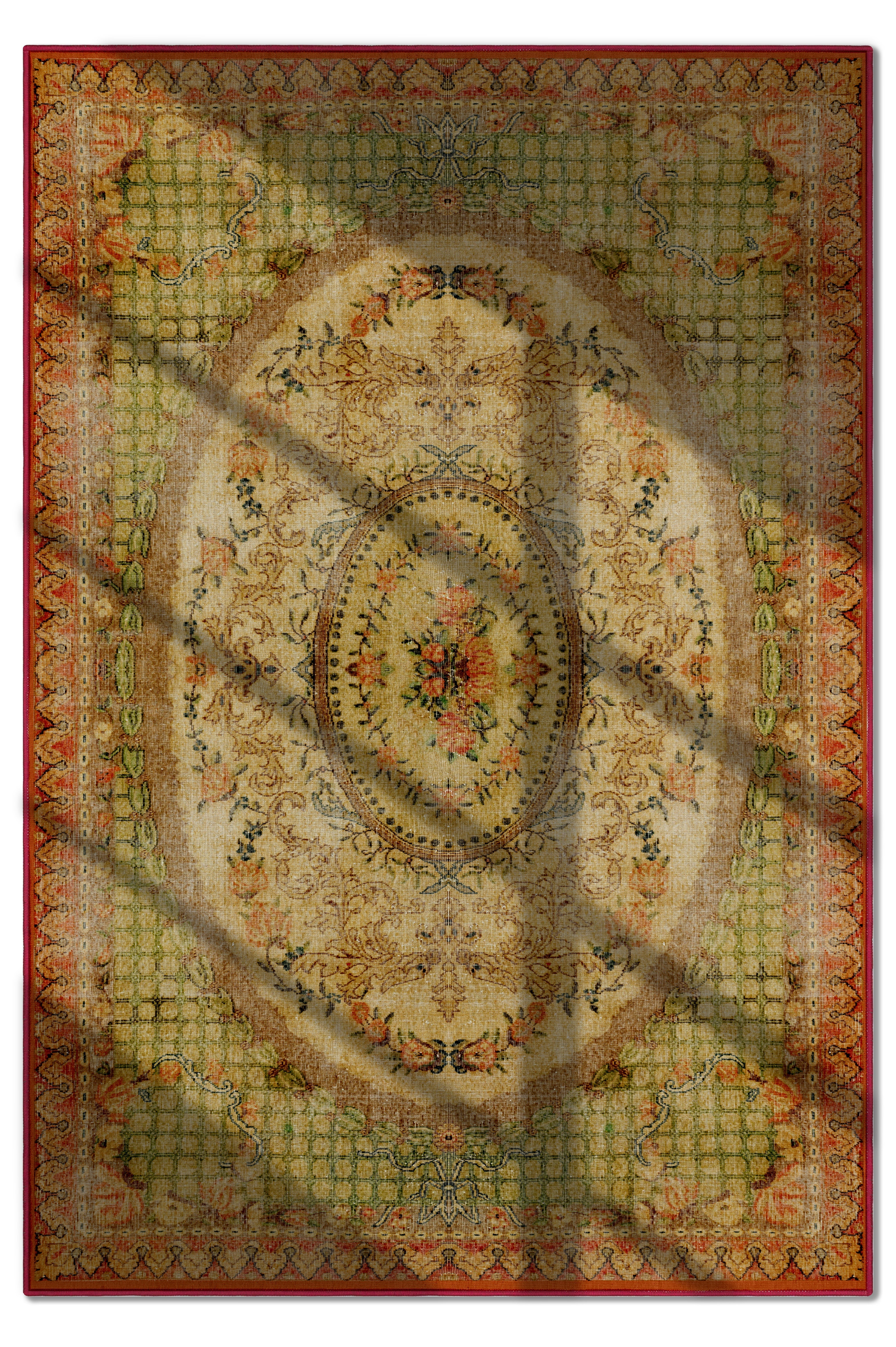 Arte DS004 - Klasik Vintage Desenli Dekoratif Dokuma Halı