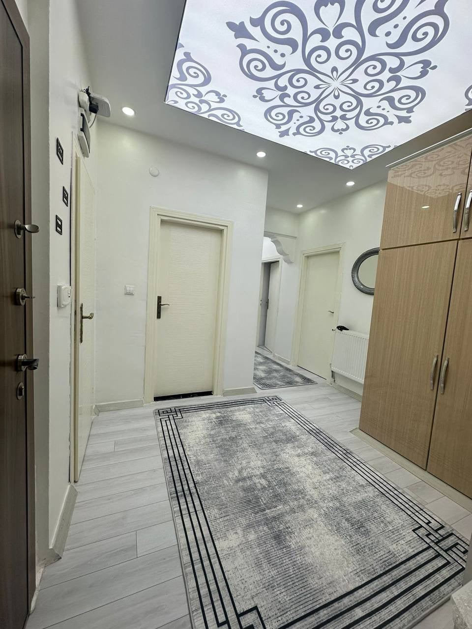 ZÜHRE ANTİK SOFT - Kaymaz Deri Taban Makinede Yıkanabilir Salon Oturma Odası Mutfak Halısı
