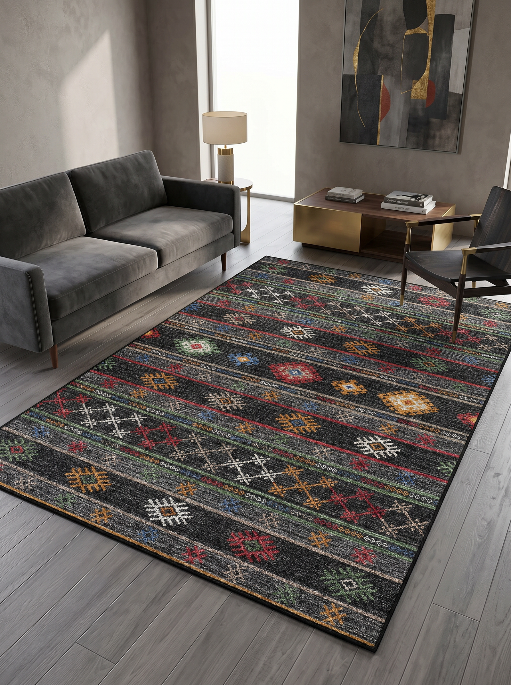 Arte VN127-3 Klasik Desenli Dekoratif Salon Mutfak Koridor Halısı